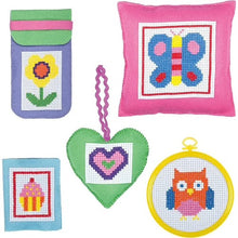 Load image into Gallery viewer, Galt Cross Stitching Case 5 Exciting Projects
