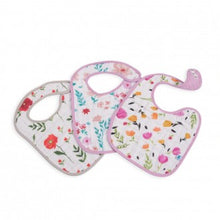 Load image into Gallery viewer, little unicorn cotton muslin classic bib 3 floral
