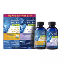 Load image into Gallery viewer, Mommy Bliss Organic Baby Cough Syrup &amp; Mucus, +Immunity Support, Night Time
