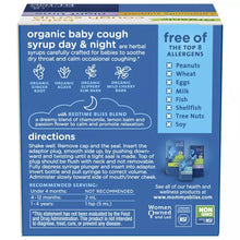 Load image into Gallery viewer, Mommy Bliss Organic Baby Cough Syrup &amp; Mucus, +Immunity Support, Night Time
