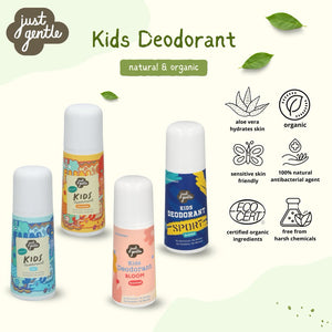 Just Gentle Organic Kids Deodorant - 60 ml