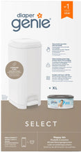 Load image into Gallery viewer, Diaper Genie Select Stainless Steel Pail
