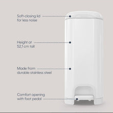 Load image into Gallery viewer, Diaper Genie Select Stainless Steel Pail
