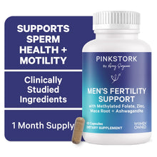 Load image into Gallery viewer, Pinkstork Men’s Fertility Support 60 Capsules
