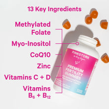 Load image into Gallery viewer, Pinkstork Premium Fertility Gummies Mango Pineapple Flavor 60 Gummies
