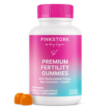 Load image into Gallery viewer, Pinkstork Premium Fertility Gummies Mango Pineapple Flavor 60 Gummies
