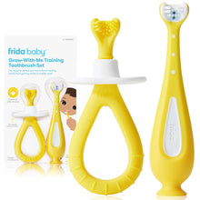 Load image into Gallery viewer, Frida Baby Grow With Me Training Toothbrush Set 6m+
