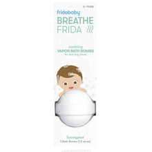Load image into Gallery viewer, Frida Baby Breathe Frida Vapor Bath Bombs 2+ yrs 3pc
