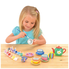 Load image into Gallery viewer, Galt Paint a Tea Set 12 Bright Ceramic Paints
