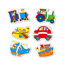 Load image into Gallery viewer, Galt Baby Puzzles, 6 First Puzzles Transport
