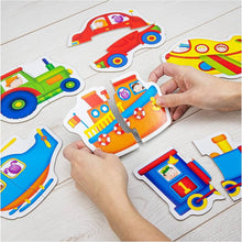 Load image into Gallery viewer, Galt Baby Puzzles, 6 First Puzzles Transport
