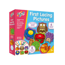 Load image into Gallery viewer, Galt First Lacing Pictures 6 Colourful Pictures With 8 Chunky Laces
