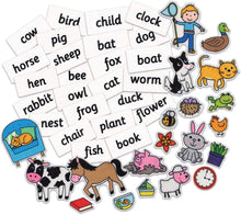 Load image into Gallery viewer, Galt Felt First Words 5 Colourful Pictures 50 Fun Felt Pieces
