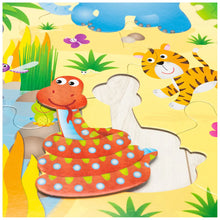 Load image into Gallery viewer, Galt Giant Floor Puzzle Jungle 8 Template Pieces
