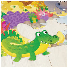 Load image into Gallery viewer, Galt Giant Floor Puzzle Jungle 8 Template Pieces
