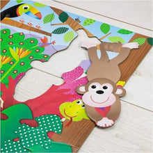 Load image into Gallery viewer, Galt Giant Floor Puzzle Jungle 8 Template Pieces
