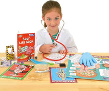 Load image into Gallery viewer, Galt Body Lab Build A Body With Skeleton Stickers 6yrs+
