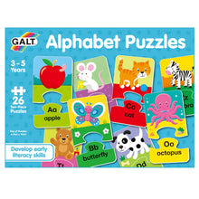 Load image into Gallery viewer, Galt Alphabet 26 Puzzles 3-5yrs
