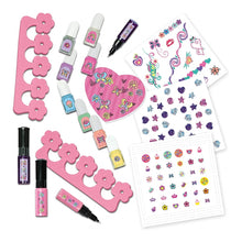 Load image into Gallery viewer, Galt Nail Designer Kit Create Fab Nail With 2 Pens &amp; 8 Nail Varnishes 3yrs+
