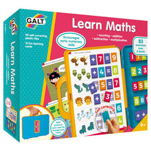 Load image into Gallery viewer, Galt Learn Maths With 83 Excercises Over 6 Levels 4yrs+
