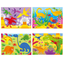 Load image into Gallery viewer, Galt 4 Puzzles In A Box Dinosaurs
