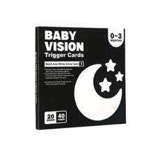 Load image into Gallery viewer, Baby Vision Trigger Cards 20 Sheets 40 Pages
