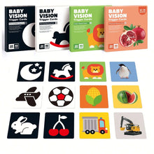 Load image into Gallery viewer, Baby Vision Trigger Cards 20 Sheets 40 Pages

