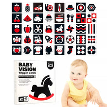 Load image into Gallery viewer, Baby Vision Trigger Cards 20 Sheets 40 Pages
