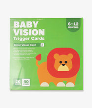 Load image into Gallery viewer, Baby Vision Trigger Cards 20 Sheets 40 Pages
