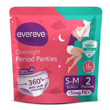 Load image into Gallery viewer, Evereve Overnight Period Panties 2pc
