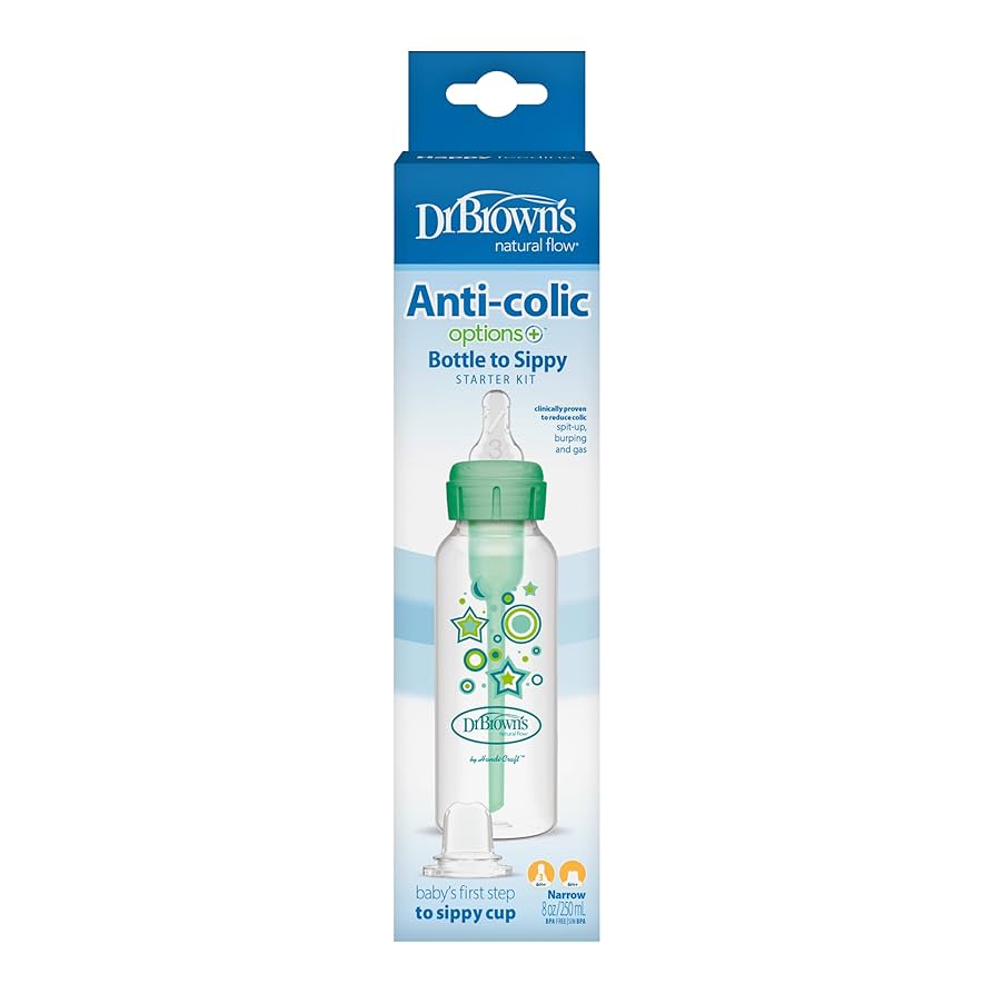 Dr Brown’s Bottle To Sippy Starter Kit 250ml Level 3 6m+
