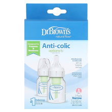 Load image into Gallery viewer, Dr. Brown&#39;s Natural Flow  (0m+)2 Pack Bottles 60ml

