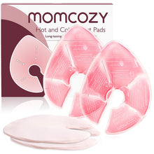 Load image into Gallery viewer, Mom cozy Reusable Hot&amp;Cold Breat Pads 2pc
