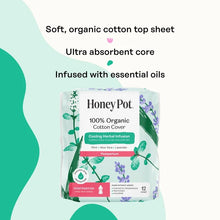 Load image into Gallery viewer, The Honey Pot Company  Herbal Postpartum Pads w/Wings
