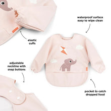 Load image into Gallery viewer, Done By Deer Sleeved Bib With Pocket

