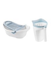 Load image into Gallery viewer, Skip Hop Wave 4in1 Bath Tub + Wave Rinser White
