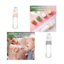 Load image into Gallery viewer, Haakaa Silicone Baby Food Dispensing Spoon Feeder
