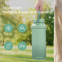 Load image into Gallery viewer, Momcozy Portable Breast Milk Cooler 650ml With 2 Bottles
