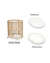 Load image into Gallery viewer, Stokke Sleepi Mini Bed + Mini Mattress + Mini Fitted Sheet
