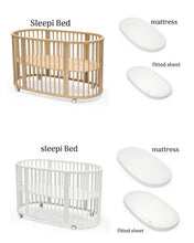 Load image into Gallery viewer, Stokke Sleepi Bed + Mattress + Fitted Sheet
