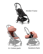 Load image into Gallery viewer, Stokke Stroller Yoyo3 + Newborn Pack + 6+ Colour Pack
