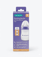Load image into Gallery viewer, Lansinoh Feeding Bottle with Natural Wave Teats
