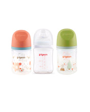 Load image into Gallery viewer, Pigeon SofTouch Anti-Colic Plastic Bottle 0m+ 160ml

