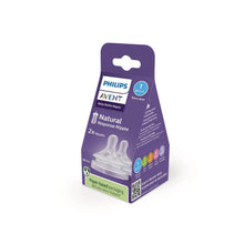 Load image into Gallery viewer, Philips AVENT Natural Response Baby Bottle Nipples All sizes 2 pcs
