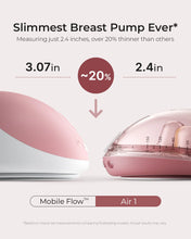 Load image into Gallery viewer, Mom Cozy Air1 Ultra Slim Breast Pump Double
