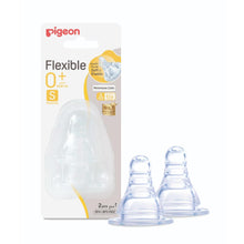 Load image into Gallery viewer, Pigeon Flexible Soft &amp; Elastic Nipples
