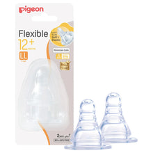 Load image into Gallery viewer, Pigeon Flexible Soft &amp; Elastic Nipples
