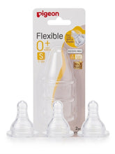 Load image into Gallery viewer, Pigeon Flexible Soft &amp; Elastic Nipples
