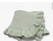 Load image into Gallery viewer, Crochet Blanket Ruffle Trim
