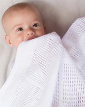 Load image into Gallery viewer, KV Cellular Blanket white
